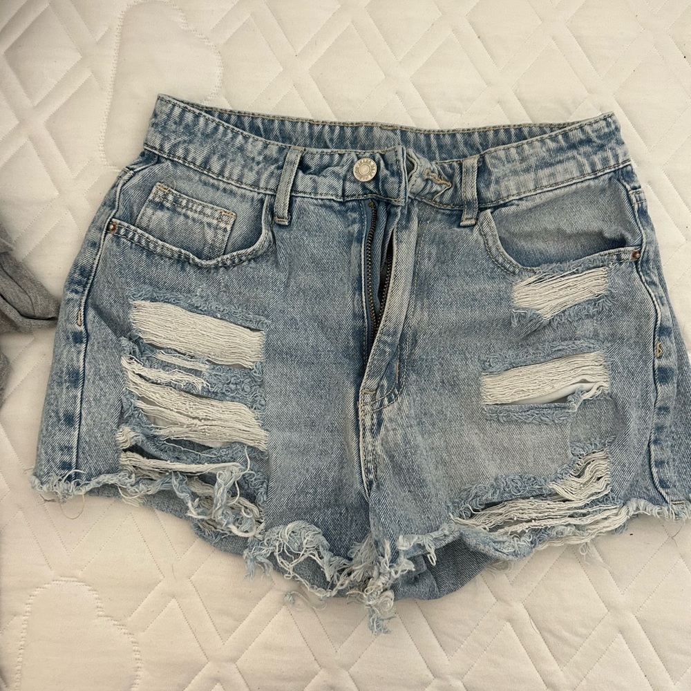 High waisted shorts